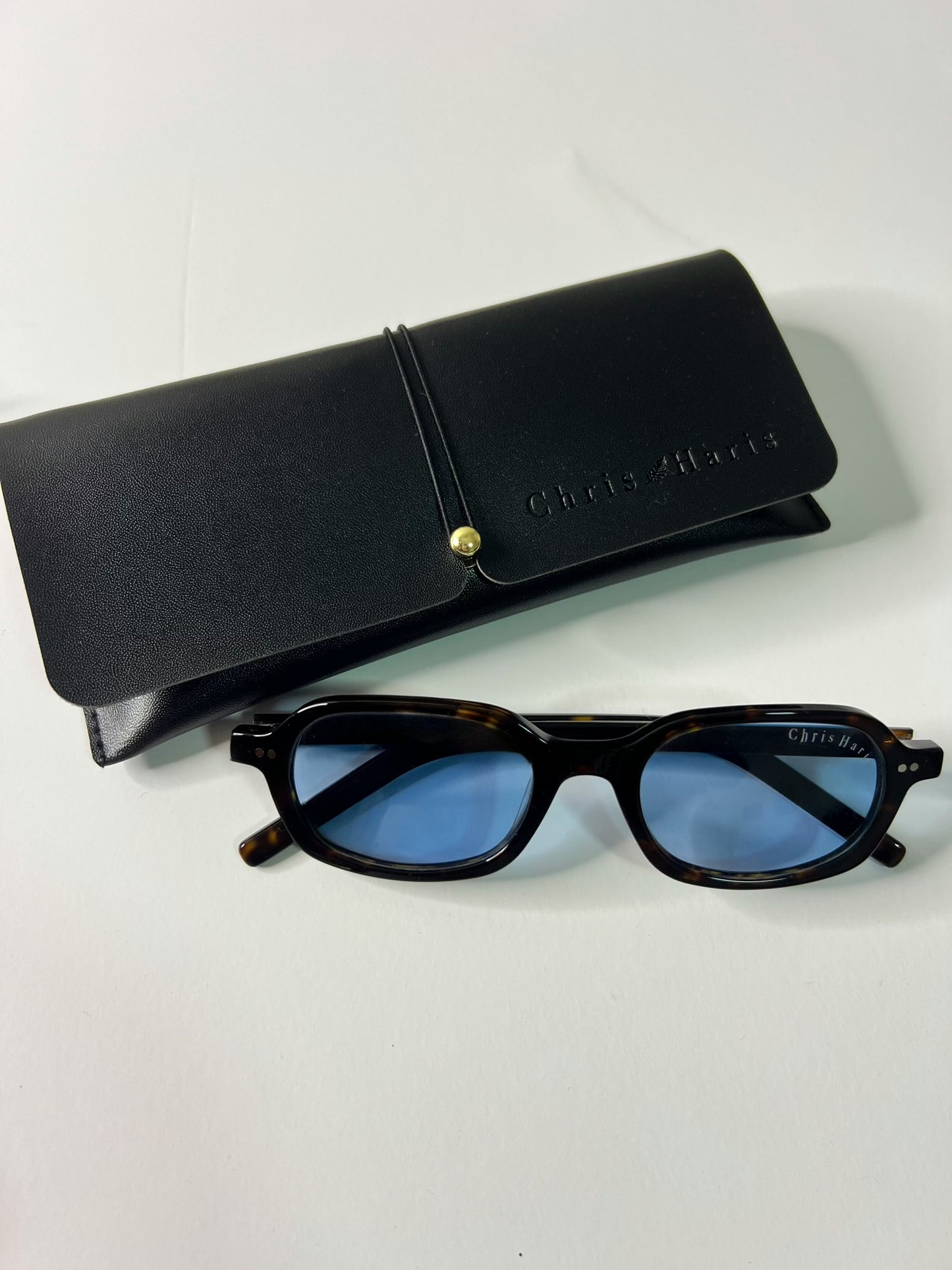 Ray- Blue on Tortoise